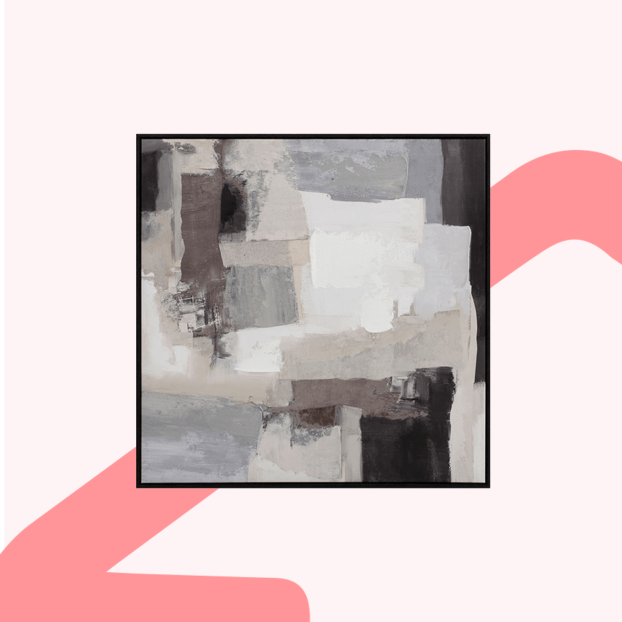 Waite Canvas Wall Art with PS Frame