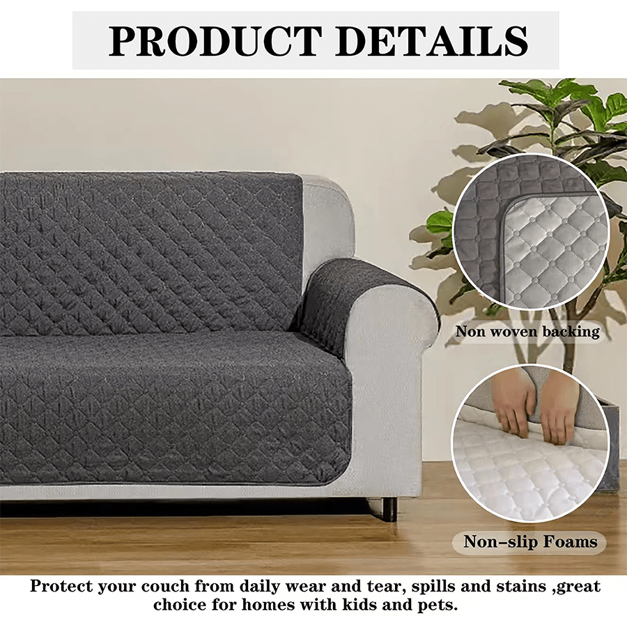 MORE WATERPROOF SOFA PROTECTOR Waterproof Sofa Protector Khaki Waterproof Sofa Protector Khaki Mandaue Foam