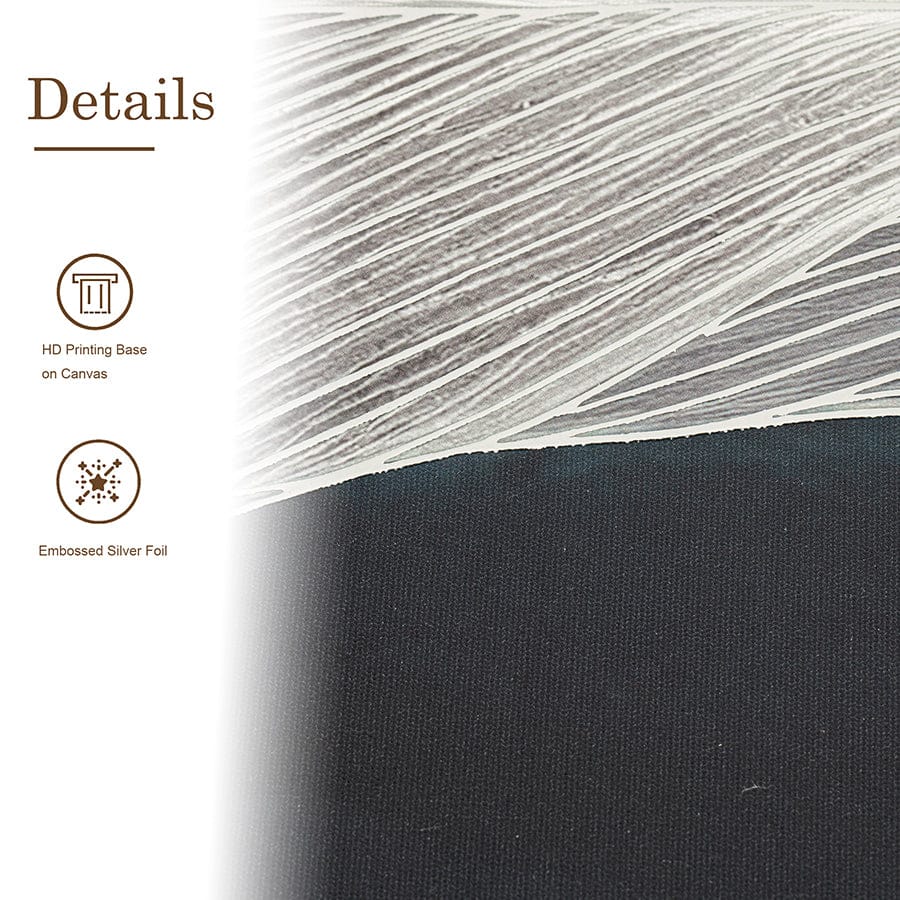 Weyar Canvas Wall Art with PS Frame 60x120 cm