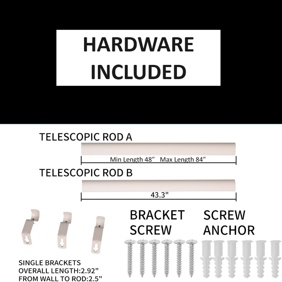 MORE 1/2 CAFE ROD OPTIONS White Cafe Rod (1/2" Diameter) White Cafe Rod (1/2" Diameter) Mandaue Foam