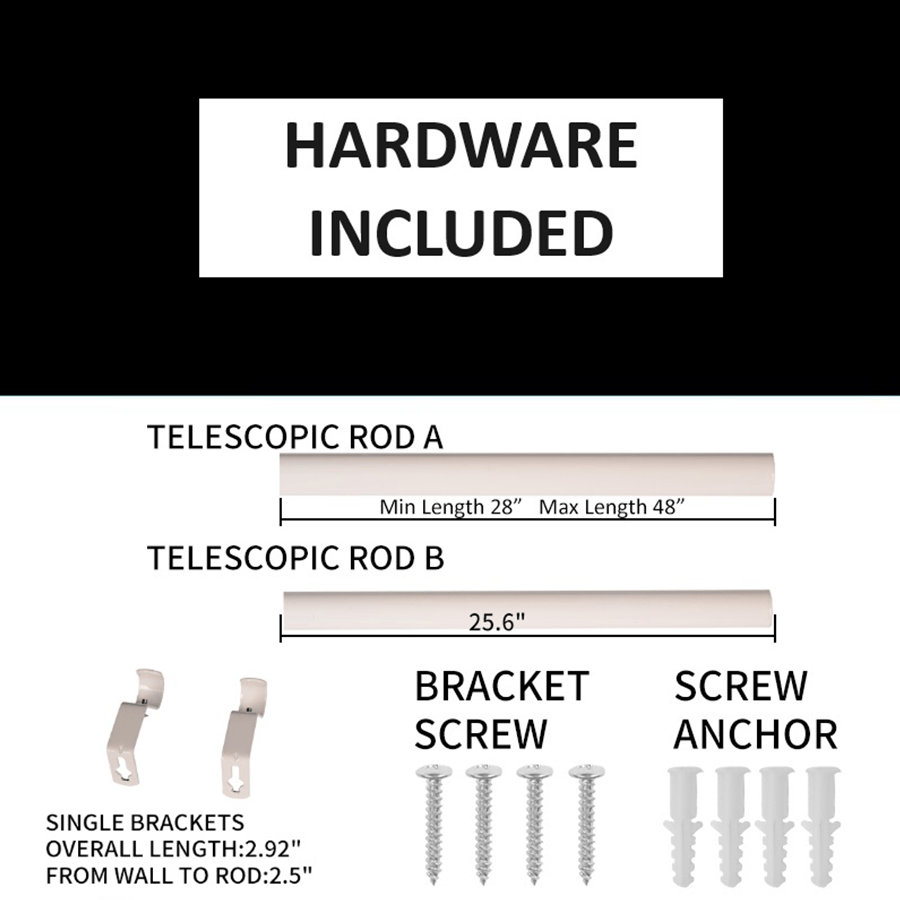 MORE 1/2 CAFE ROD OPTIONS White Cafe Rod (1/2" Diameter) White Cafe Rod (1/2" Diameter) Mandaue Foam