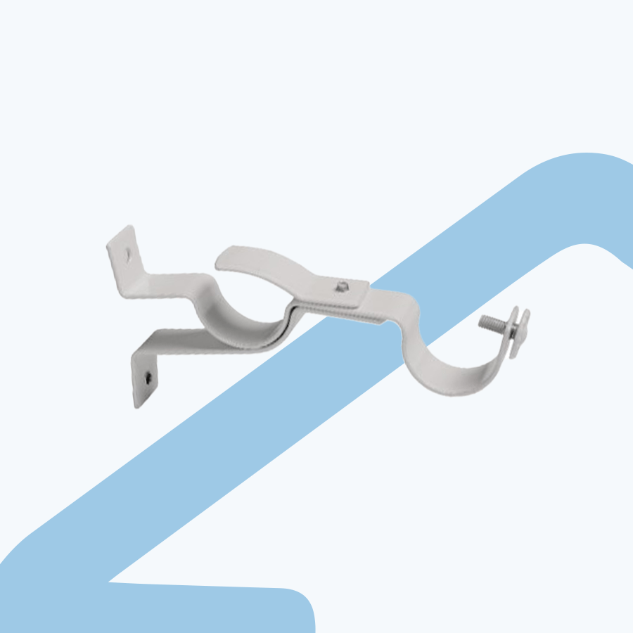 White Double Bracket