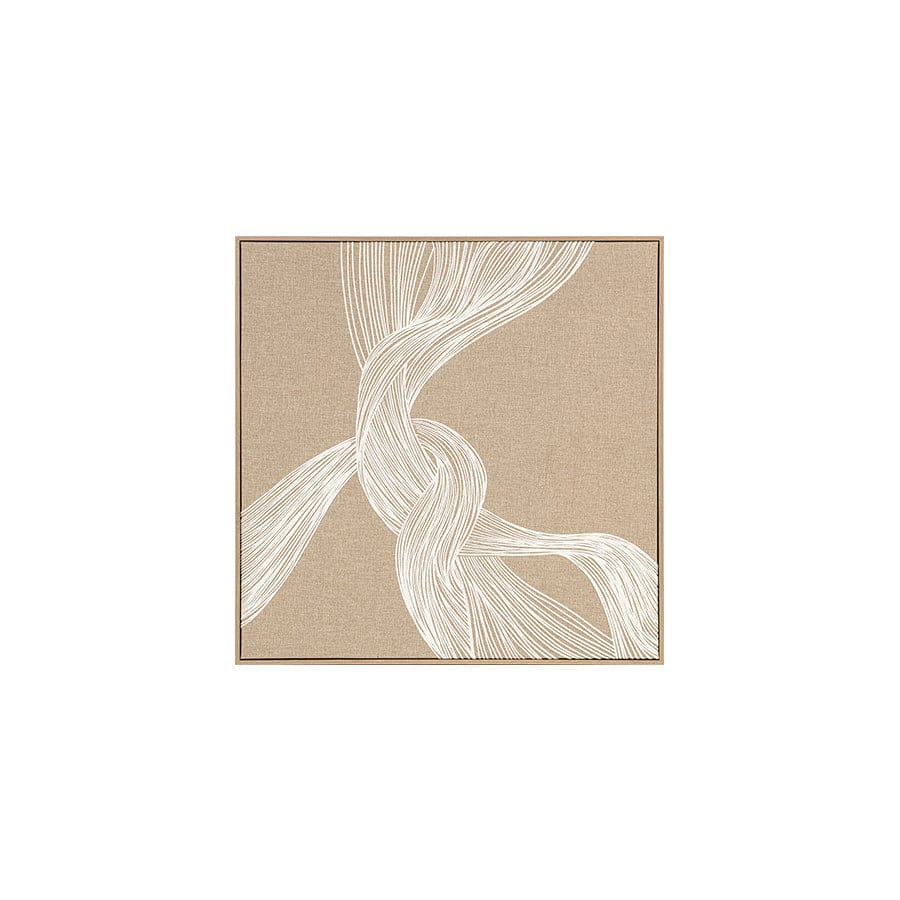 Winry Canvas Wall Art with PS Frame 80x80 cm