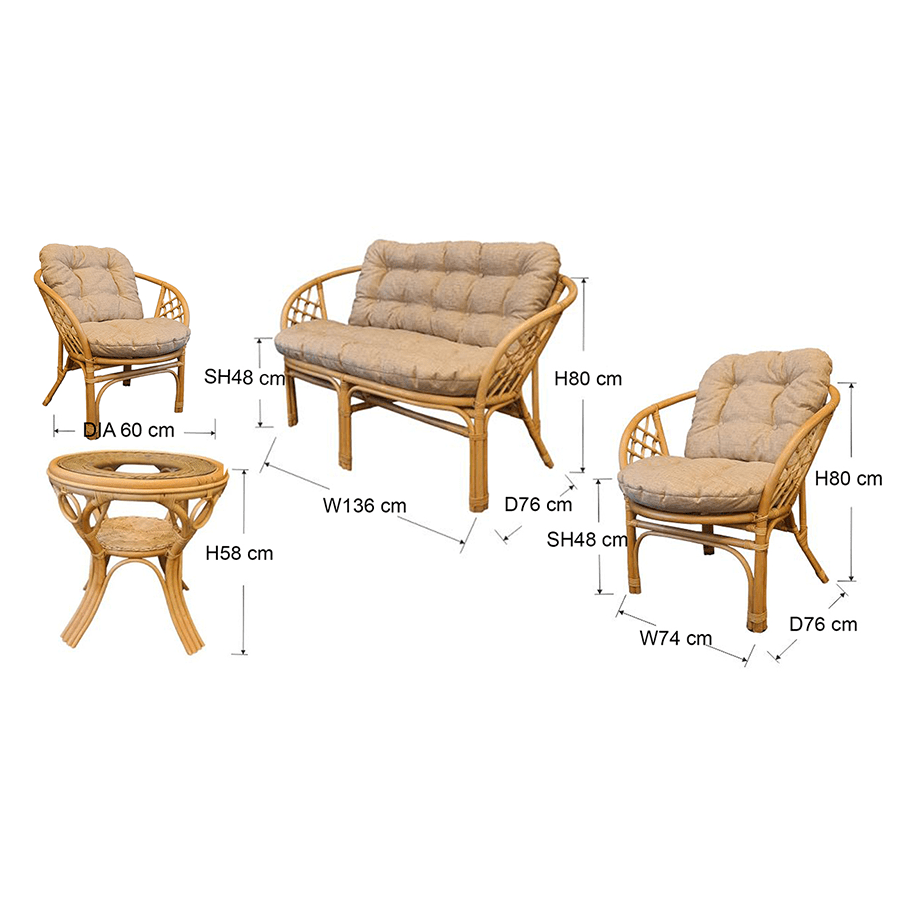 More options Wisteria Sofa Set Wisteria Sofa Set Mandaue Foam