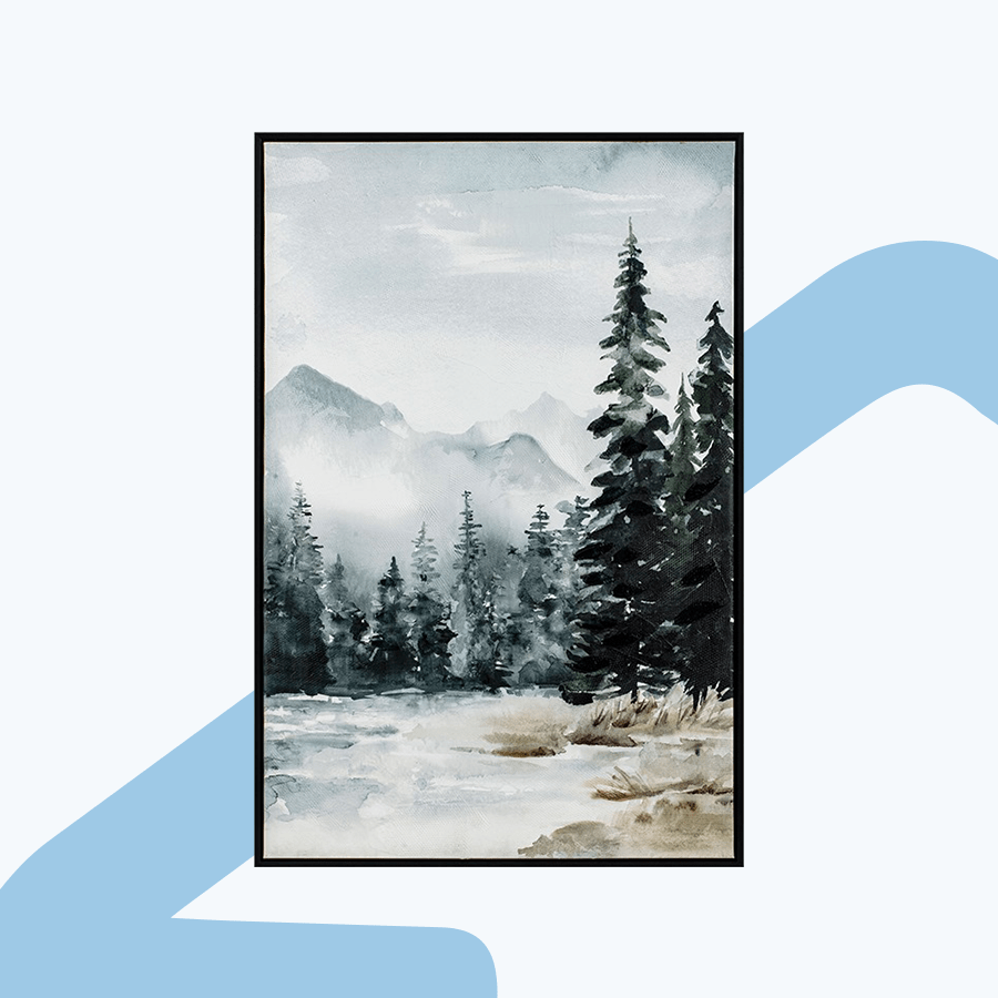 Woulfe Canvas Wall Art with PS Frame