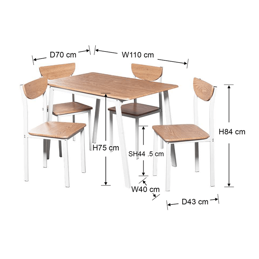 MORE XAVIER OPTIONS Xavier 4 Seater Dining Set Xavier 4 Seater Dining Set Walnut Mandaue Foam
