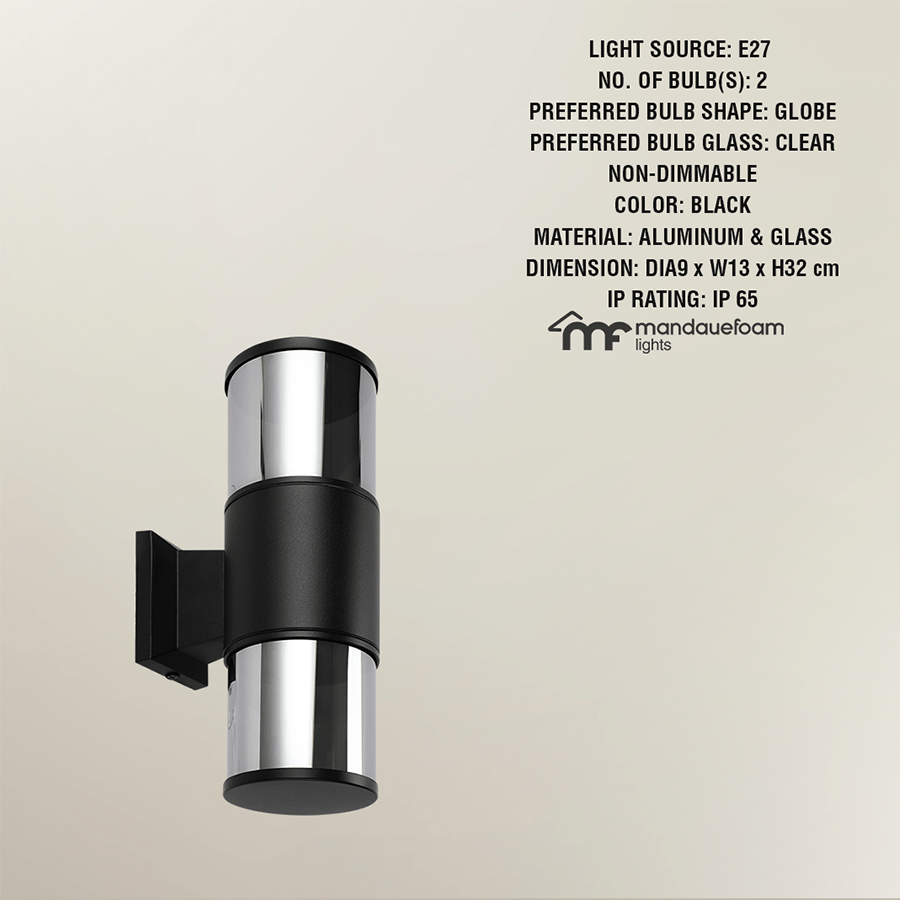 Yella Outdoor Wall Lamp Double Light