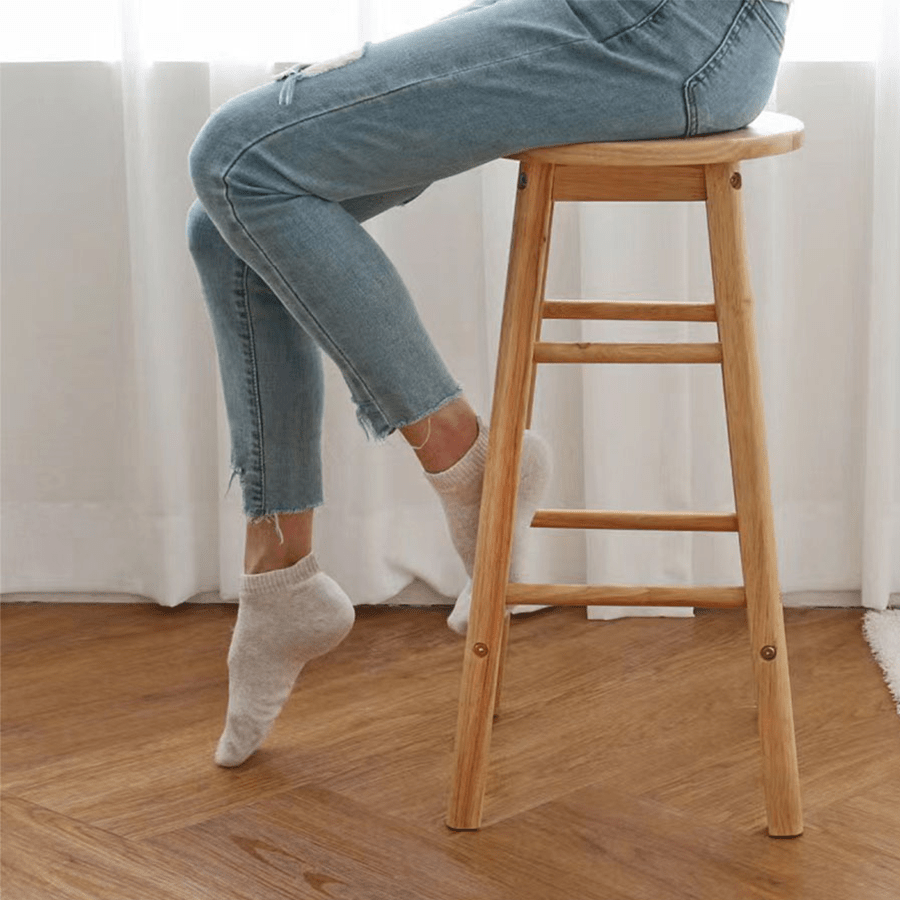 Yoona Round Wooden Bar Stool Yoona Round Wooden Bar Stool Mandaue Foam
