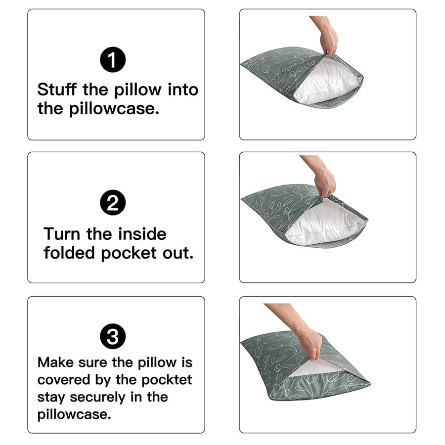 Zell Basic Printed 3pc Sheet Set