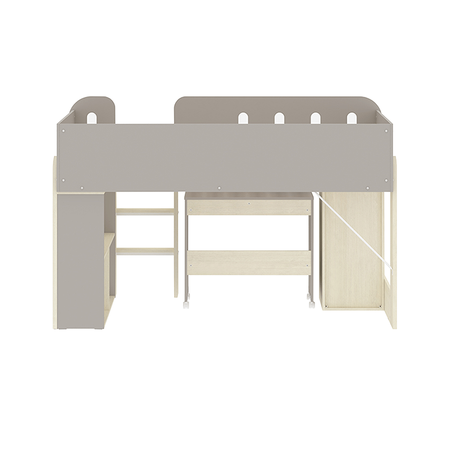 Zella Loft Bedset with Desk