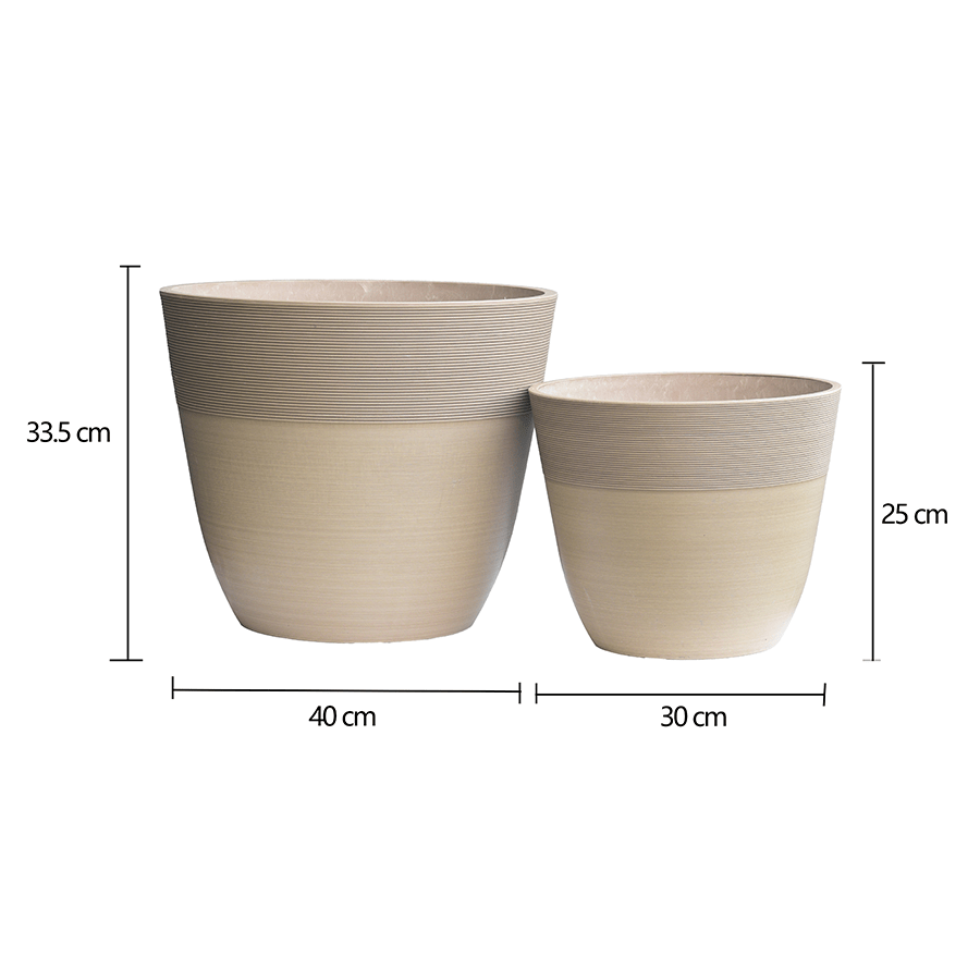 Zyrie Plastic Planter Zyrie Plastic Planter 33 cm Mandaue Foam