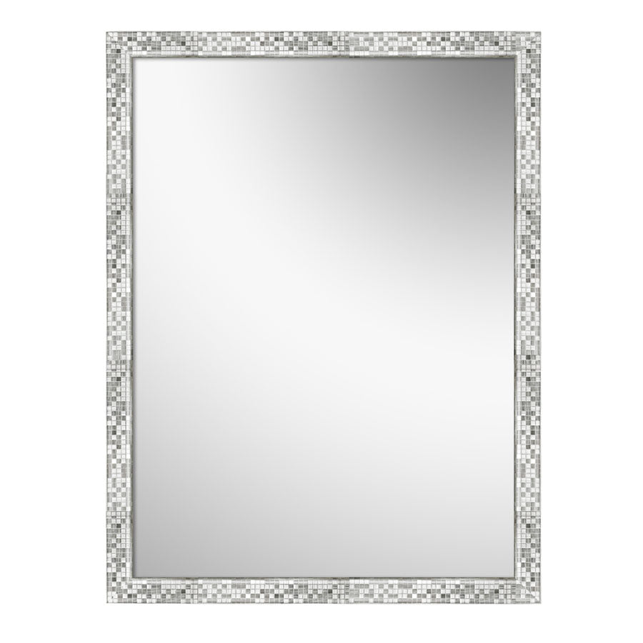 Jiri Silver Framed Mirror 90x120cm