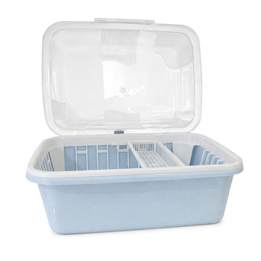 Lin Dish Drainer with Lid