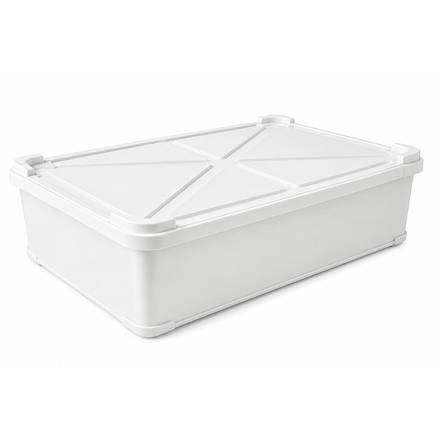 Vano Underbed Storage Box with Lid - 58x39x14 cm