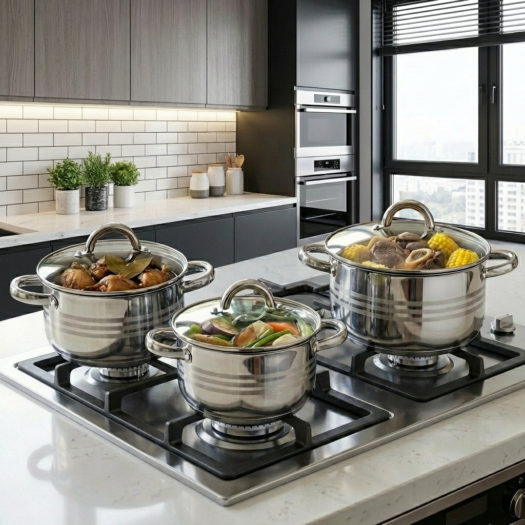 Noe Stainless Steel Soup Pot
