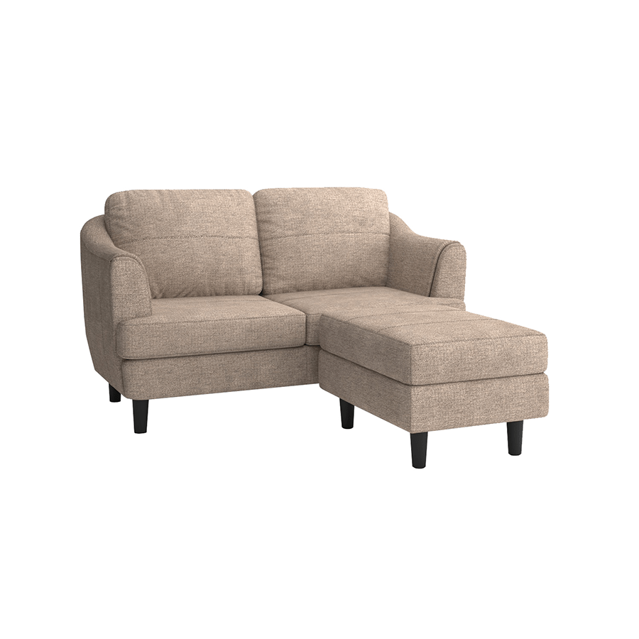Kio 2 Seat with Ottoman Sofa