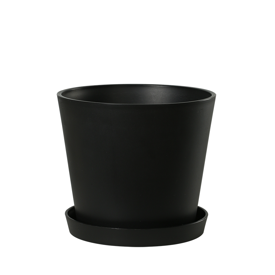 Fria Plastic Black Pot