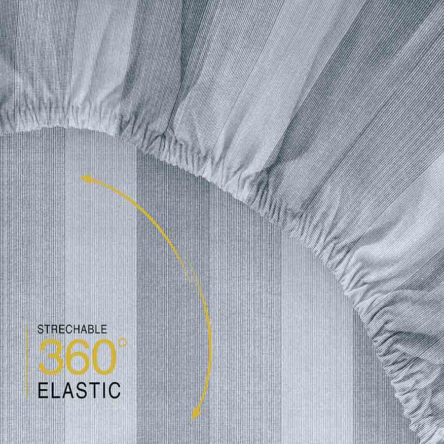 Zaya Basic Printed 3pc Sheet Set