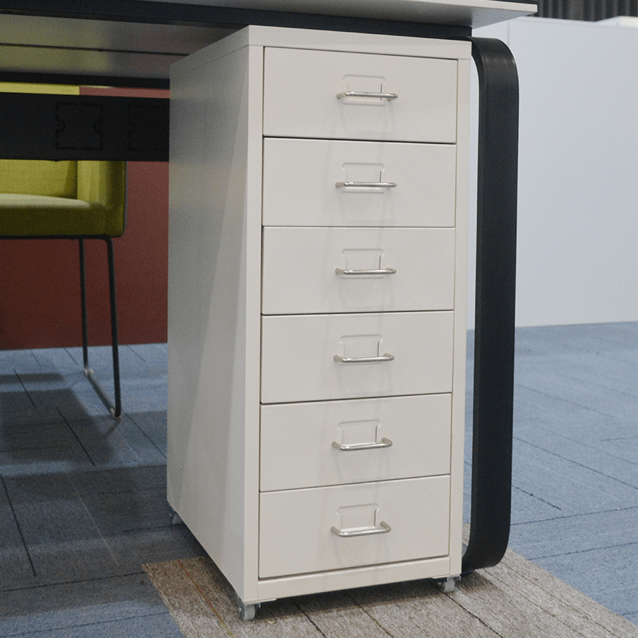 Minji 6 Drawer Metal Filing Cabinet