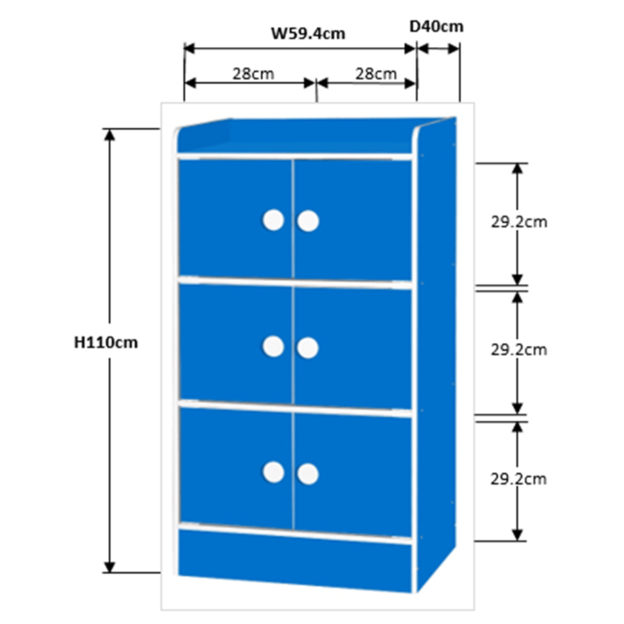 Remy Kids Bookcase