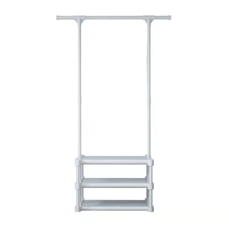Leslie Three Layer Single Pole Coat Rack
