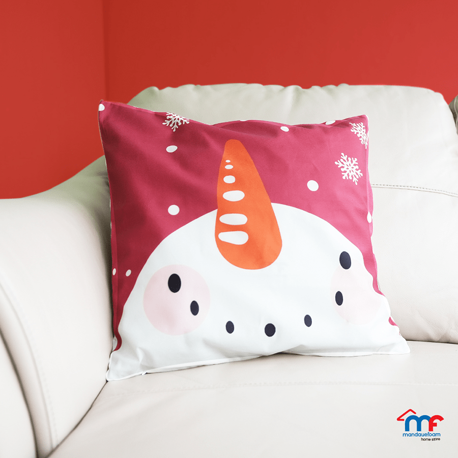 Lumi Snowman Throw Pillowcase