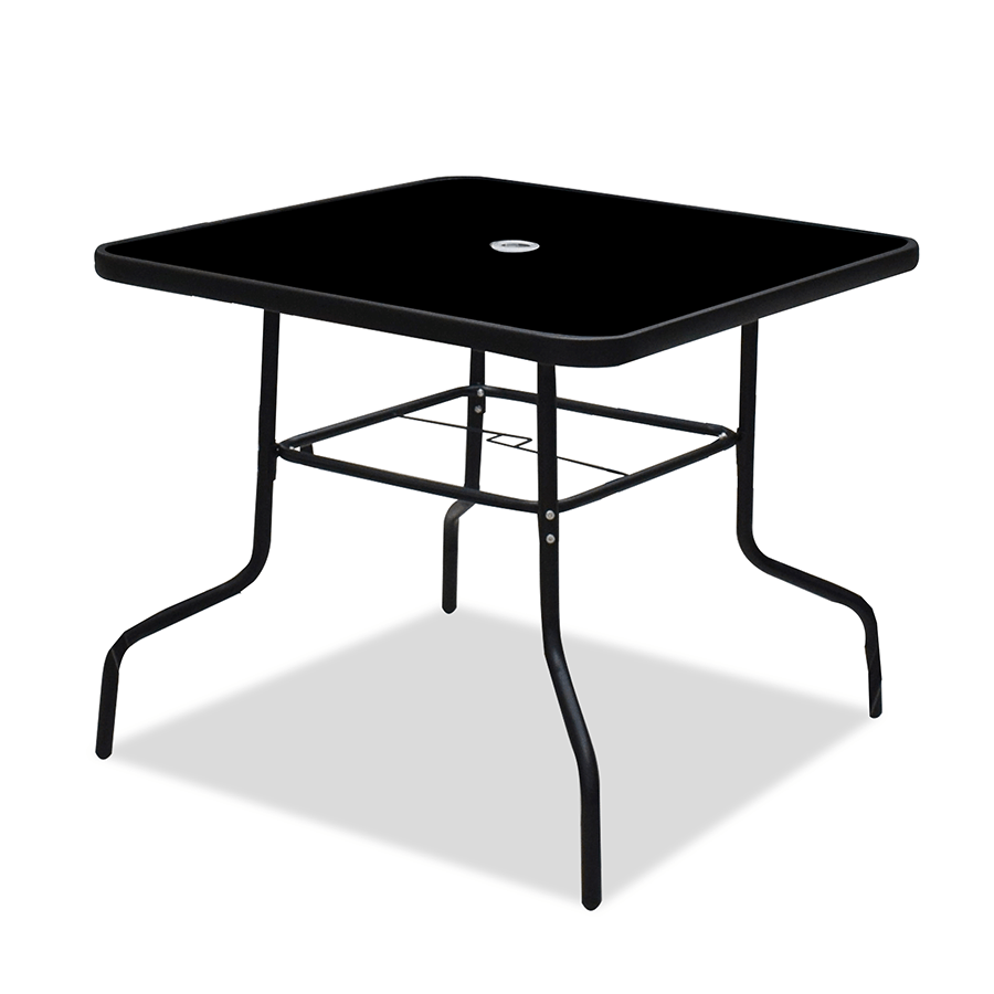Aberdeen 4 Seater Dining Set with Umbrella