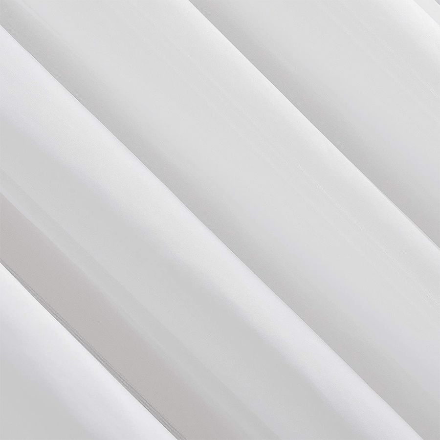 Sol White Sheer Set of 2 Curtain 54"x63"