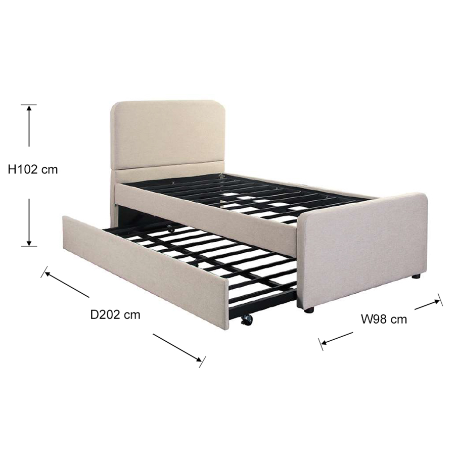 #size_Single Bed 36x75