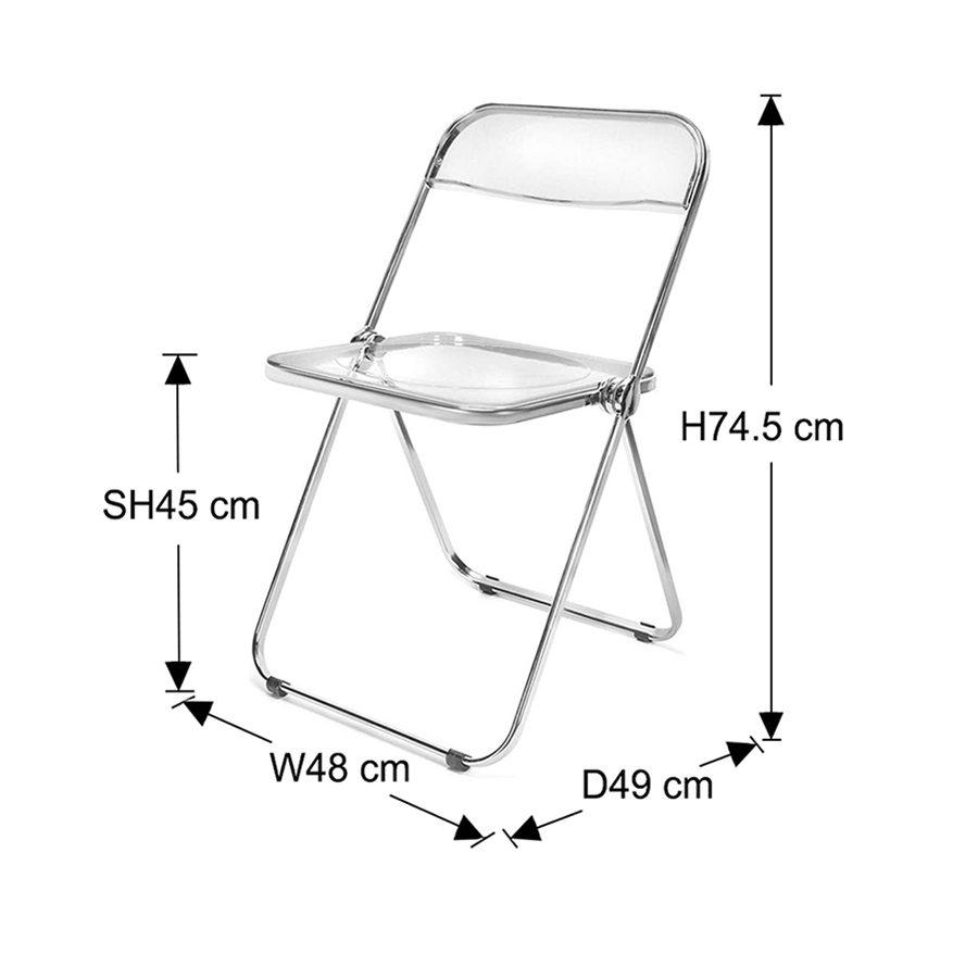 Trudell Folding Dining Chair