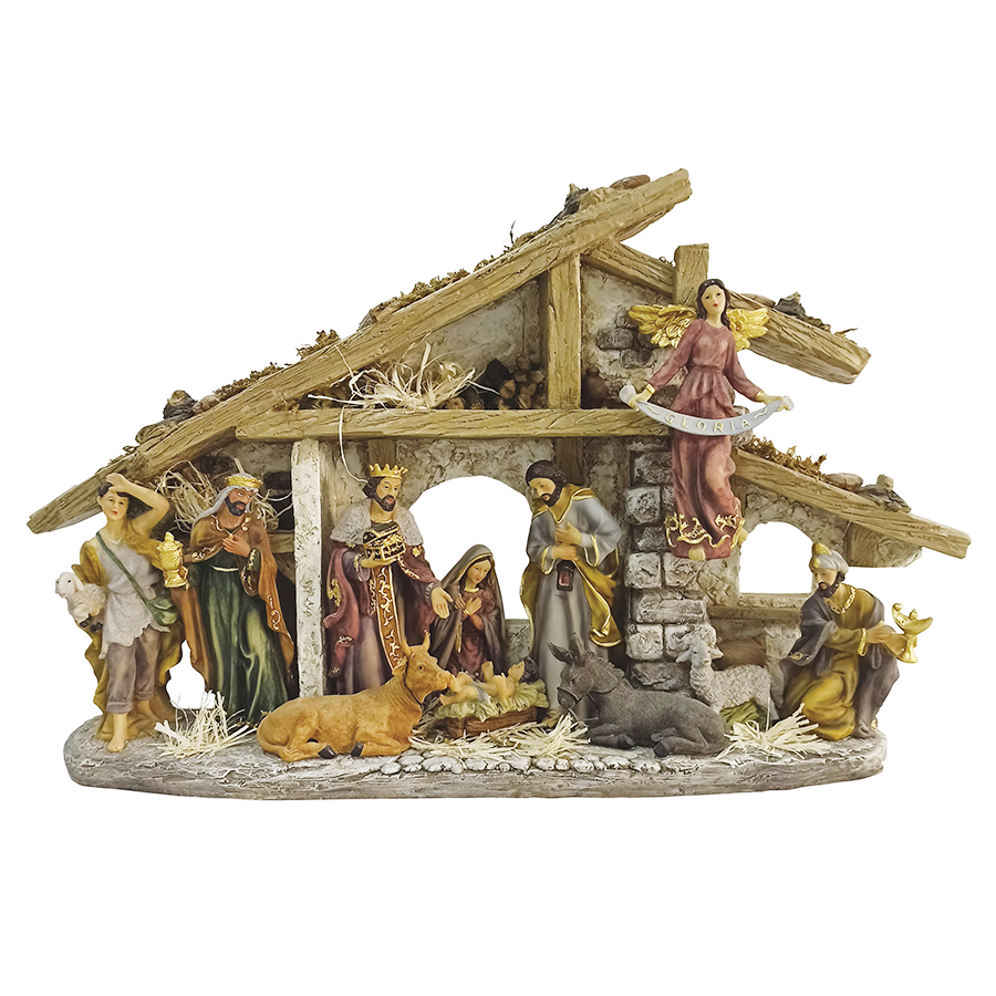 16" Nativity House