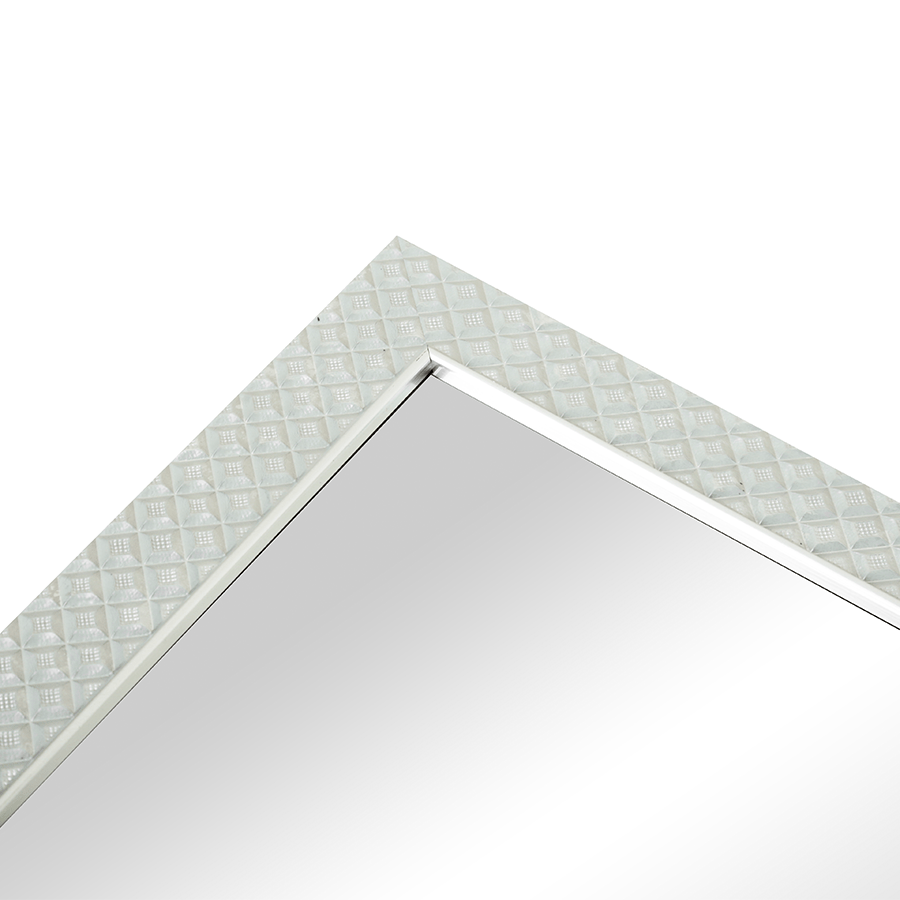 Celine Silver Framed Mirror 55x70cm