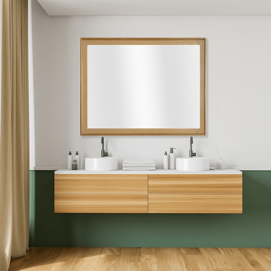 Iyanna Wooden Framed Mirror 60x90cm