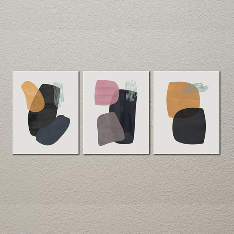 Nordic Minimalist Wall Art Set of 3