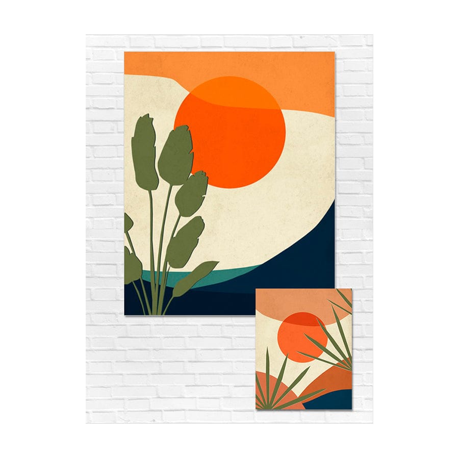 Abstract Sunset 2 - Wall Art
