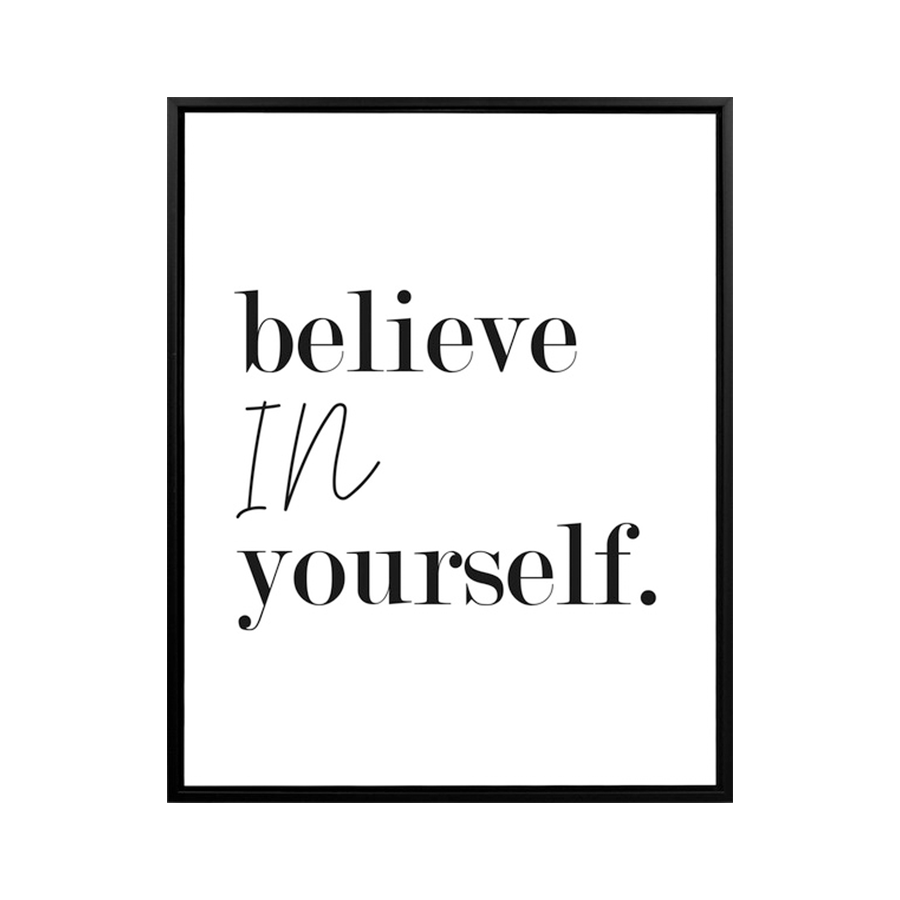 Believe in Yourself Wall Art