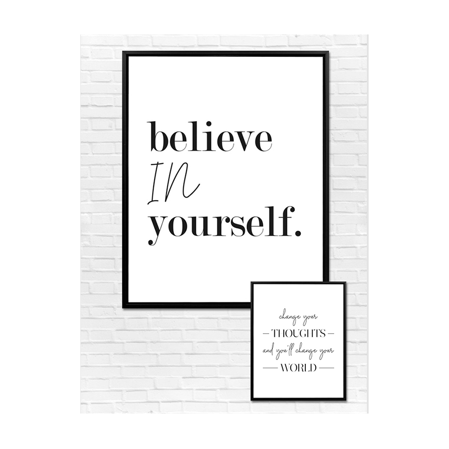 Believe in Yourself Wall Art