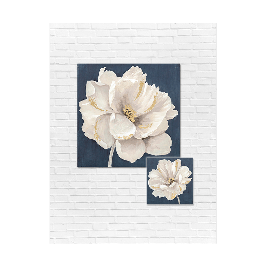 Magnolia Right Oil Paint Wall Art