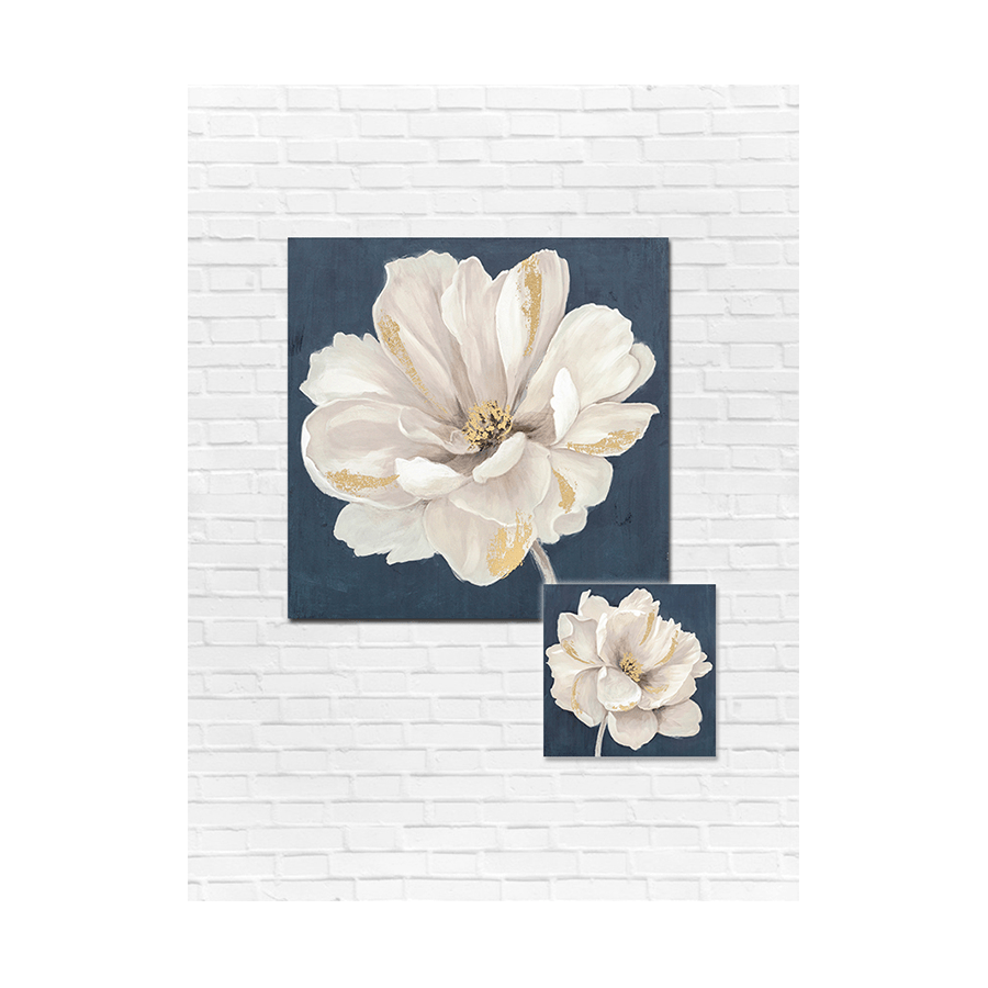 Magnolia Left Oil Paint Wall Art