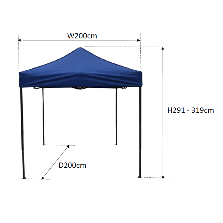 Aspen 2x2m Gazebo