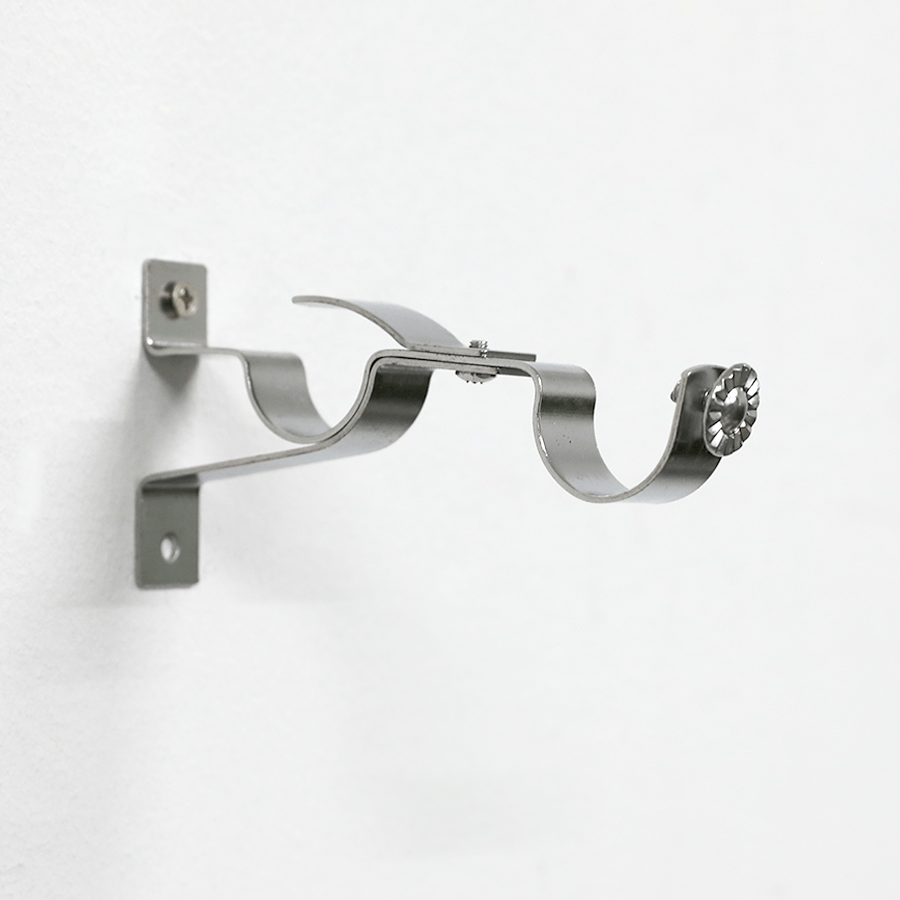 Silver Double Bracket 22mm Per Pc