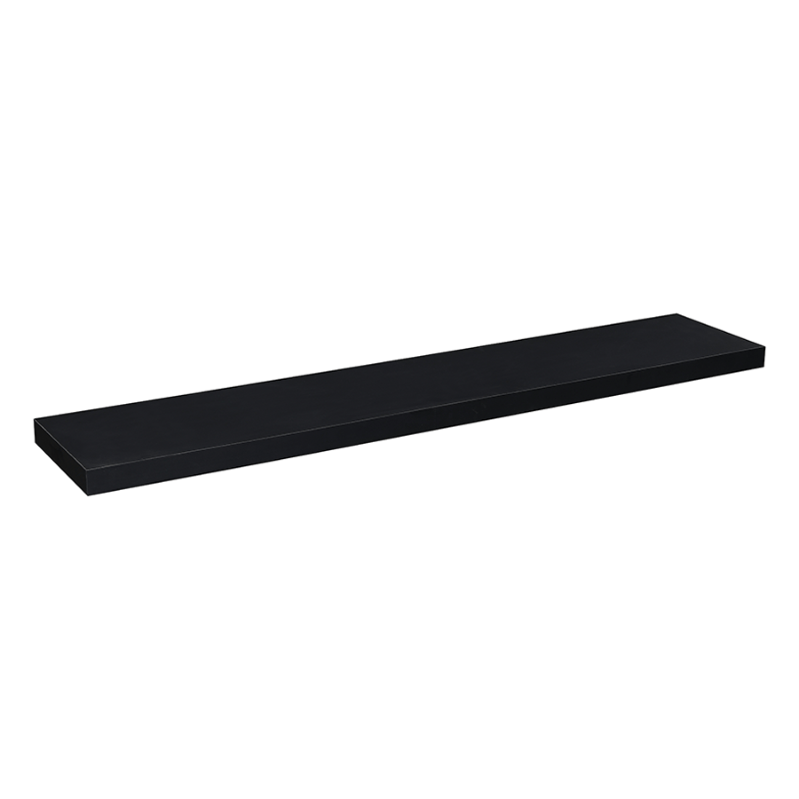 MORE DREW OPTIONS Drew 120x23.5 cm Floating Shelf Drew 120x23.5 cm Floating Shelf Black Mandaue Foam