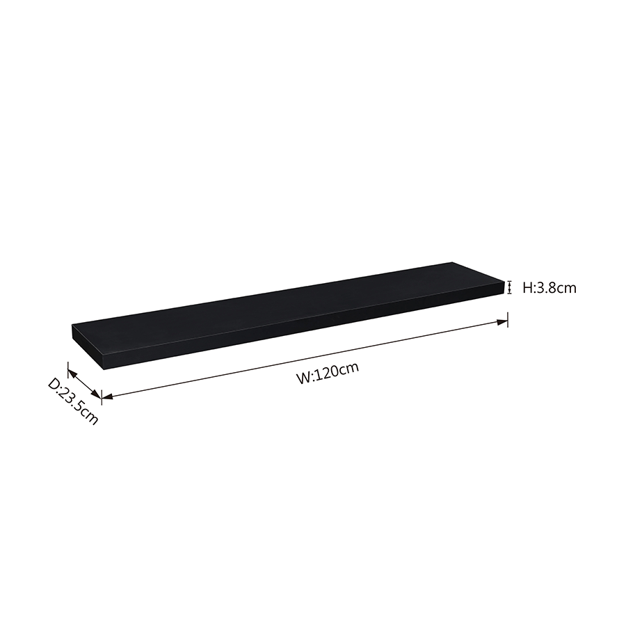 MORE DREW OPTIONS Drew 120x23.5 cm Floating Shelf Drew 120x23.5 cm Floating Shelf Mandaue Foam