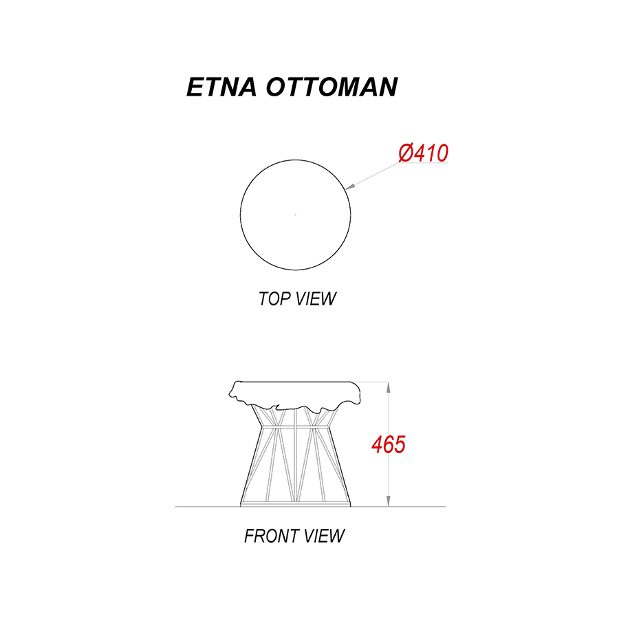 Etna Accent Stool
