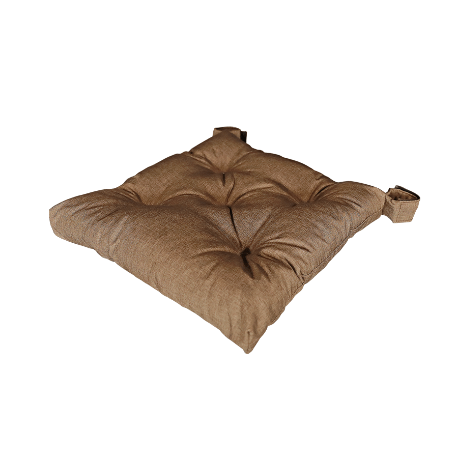 Tufted Fiber Seatpad with Velcro