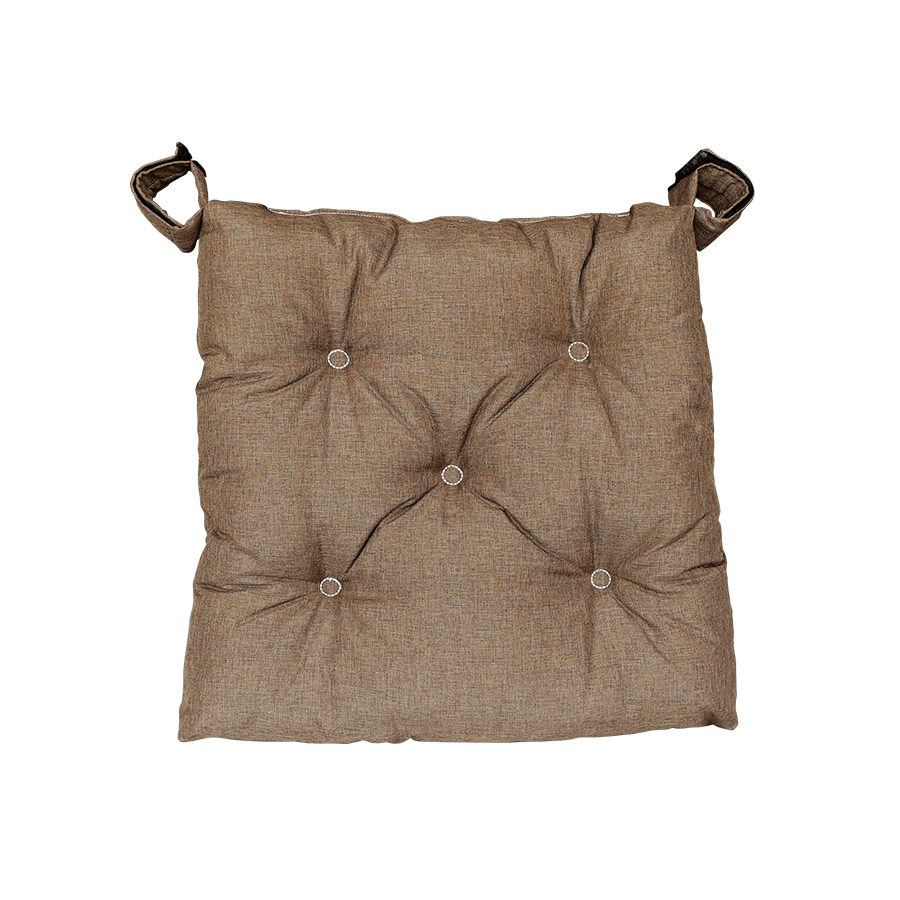 Tufted Fiber Seatpad with Velcro