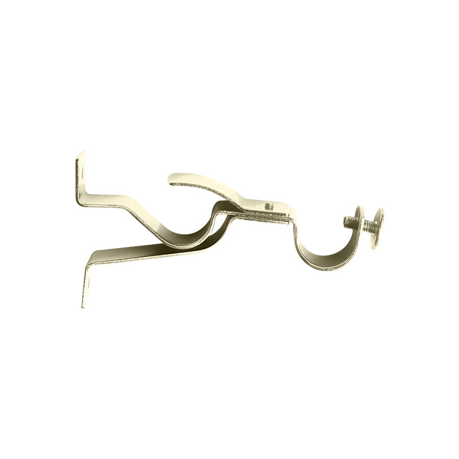 Gold Double Bracket 22mm Per Pc