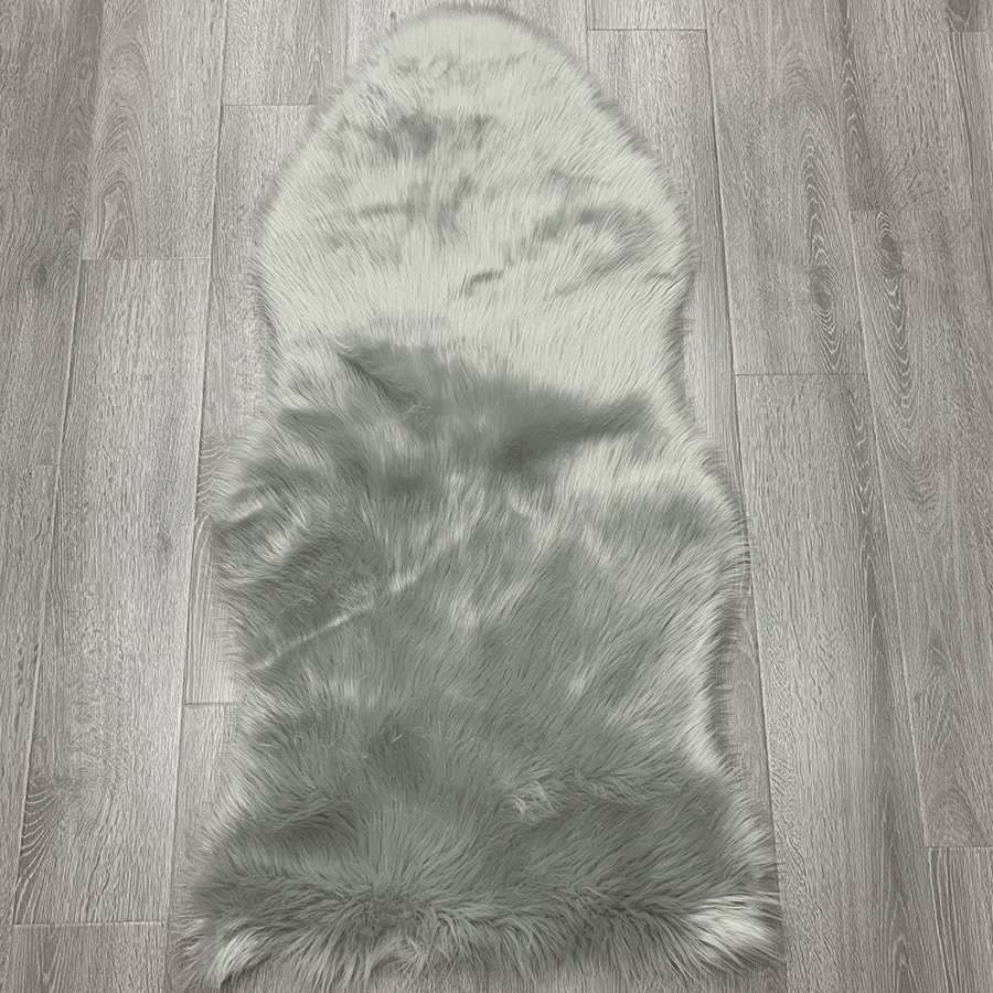 Grey Sheepskin Rug