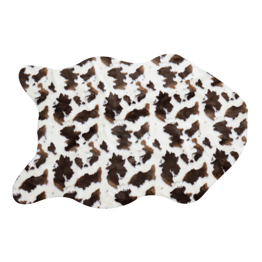 Cow Print Sheepskin