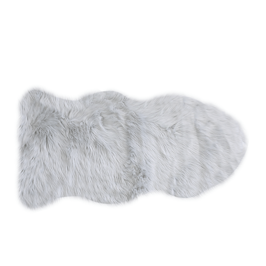 Grey Sheepskin Rug